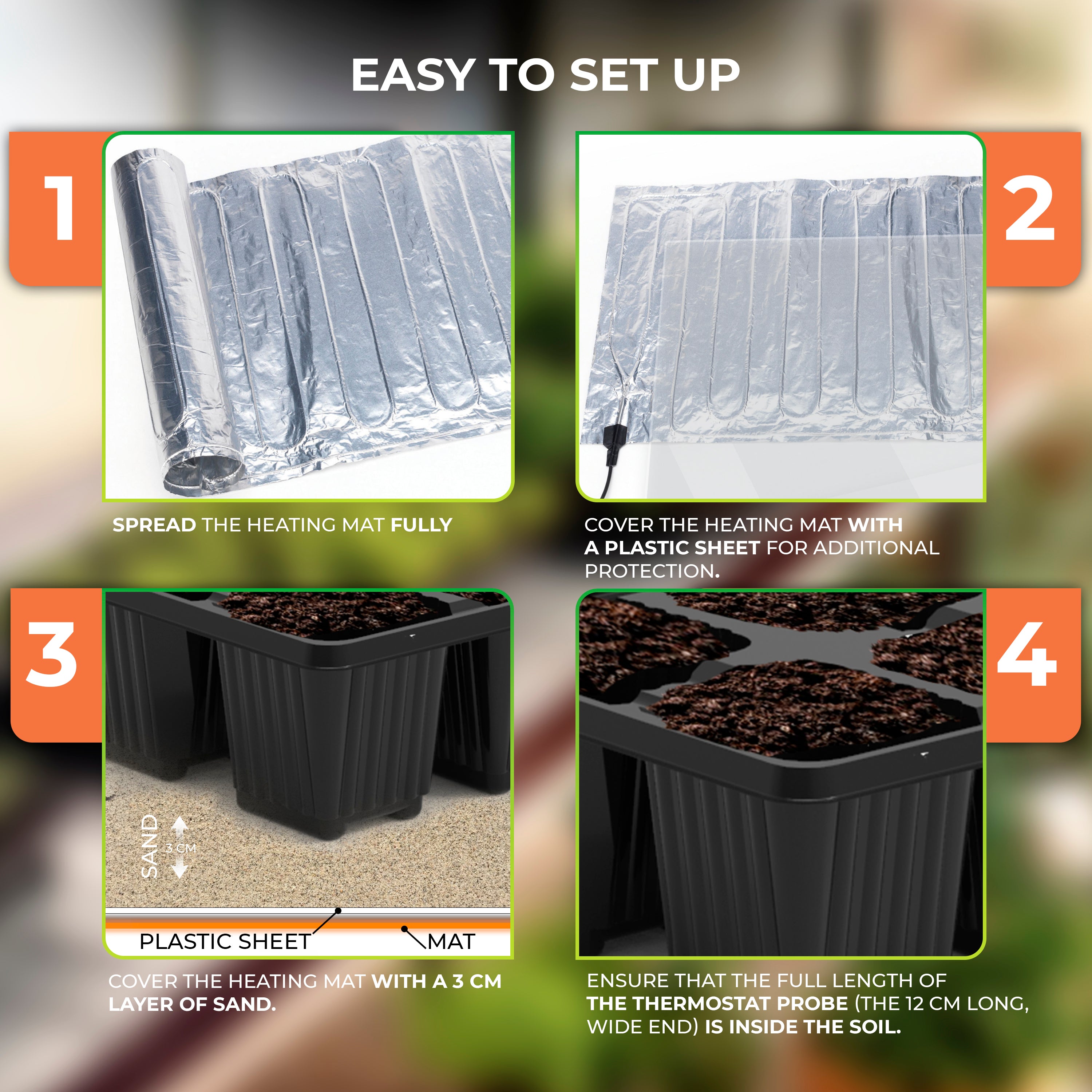 Heat Mat With Thermostat - 