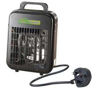 Electric Greenhouse Heater TROPIC, 2000 Watts, Black