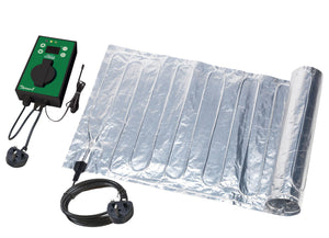 Heat Mat SAHARA with Thermostat THERMO 2, for Plants in Various Sizes, Aluminium